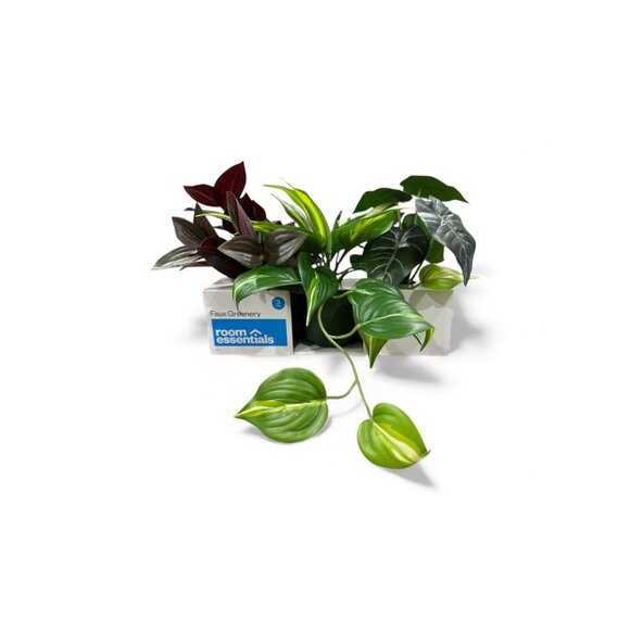 Room Essentials 3-Pack Faux Plants & Faux Greenery 2pcs. Home Or Office Decor - Picture 5 of 7
